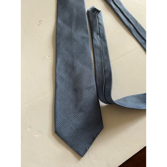 Nautica Other - Nautica Men's Tie 100% Silk Tie Blue with Small Dots Gently Used Retail $55